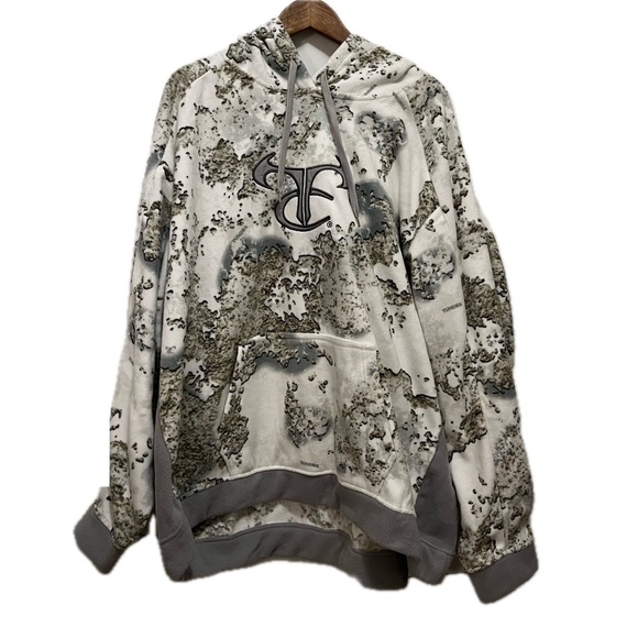 True Timber Polar Fleece Hoodie Mens 3X Camo Outdoor Warm Cozy Casual Winter NEW - Picture 7 of 8